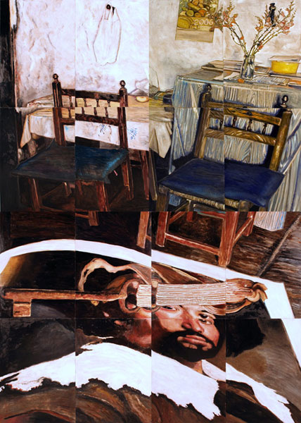 El criado, 280 x 200 cm, 2007