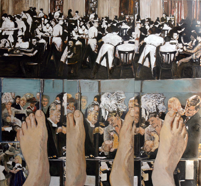 Gran Hotel 2, 140 x 150 cm, 2007
