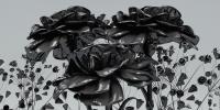 Eternal Flowers. The Black Set. II  #5, 320cm x 160 cm, 2015