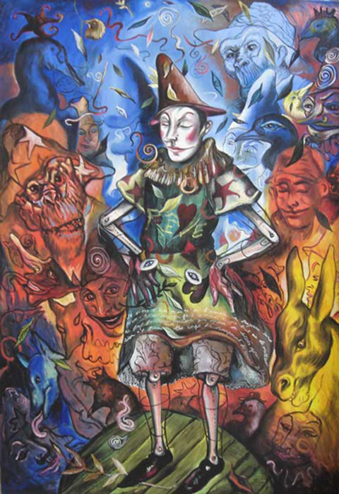 Pinocchio, 190 x 170 cm, 2006