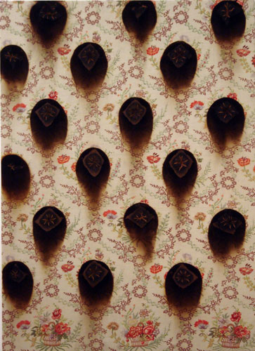 Toile brûlée, 80 x 60 cm, 1967